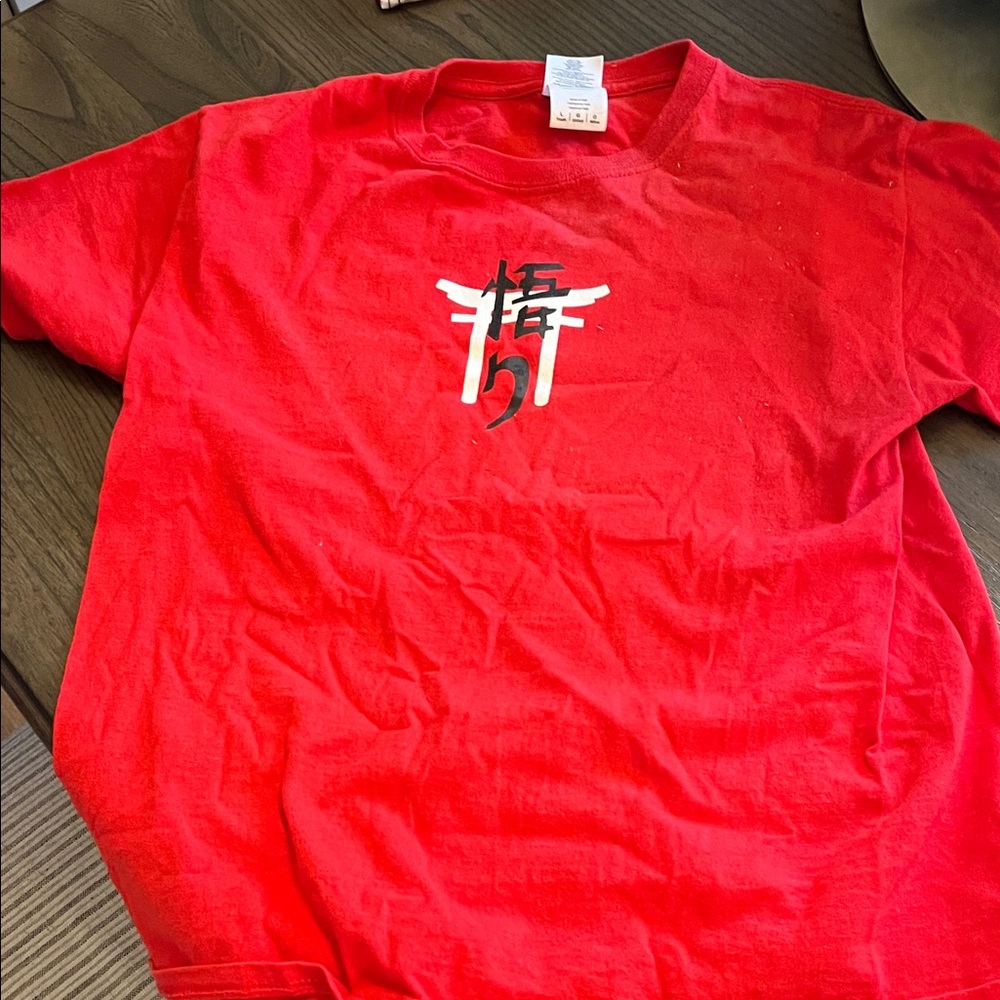 Satori Academy Red Graphic Boys  Shirt